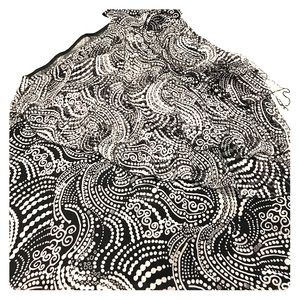 Turtle neck sheer top