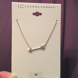 Lauren Conrad arrow necklace NWT
