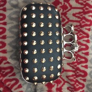 Brass Knuckles Clutch