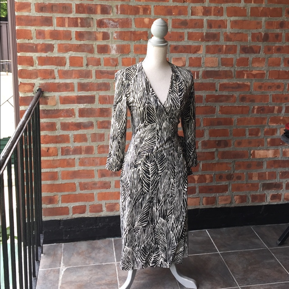 Diane Von Furstenberg Silk jersey wrap dress