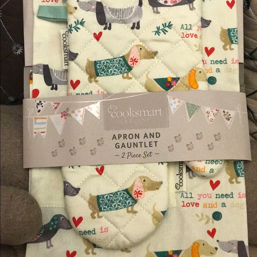 Dachshund Doxie Wiener Sausage Dog kitchen set