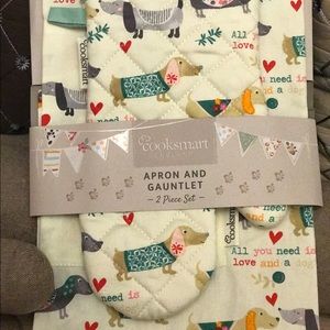 Dachshund Doxie Wiener Sausage Dog kitchen set