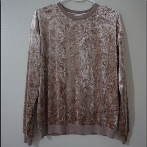 ASOS Crushed Velvet Sweater