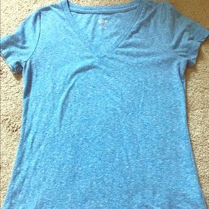 Mossimo blue v-neck t-shirt