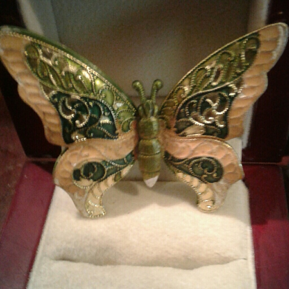 Butterfly brooch