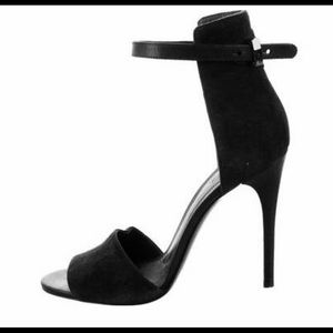 Vince Black Suede Sandals