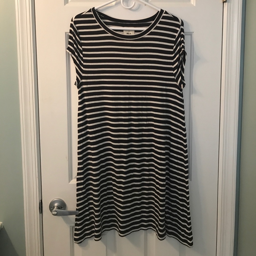 Billabong striped swing dress