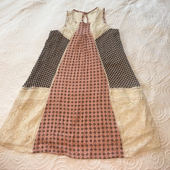 Cato Dresses & Skirts - Boho Crochet & Lace Dress