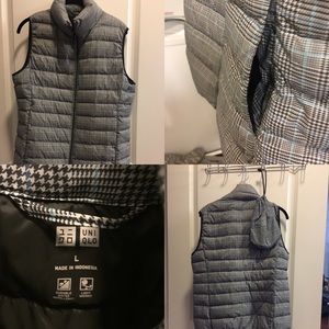 Uniqlo printed ultra lite down vest