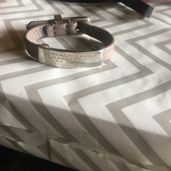 Marc by Marc Jacobs Leather ID Workwear Bracelet - Picture 3 of 7