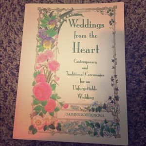 Weddings from the Heart book