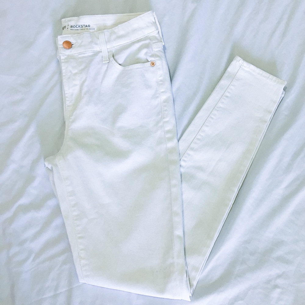 White Denim Jeans