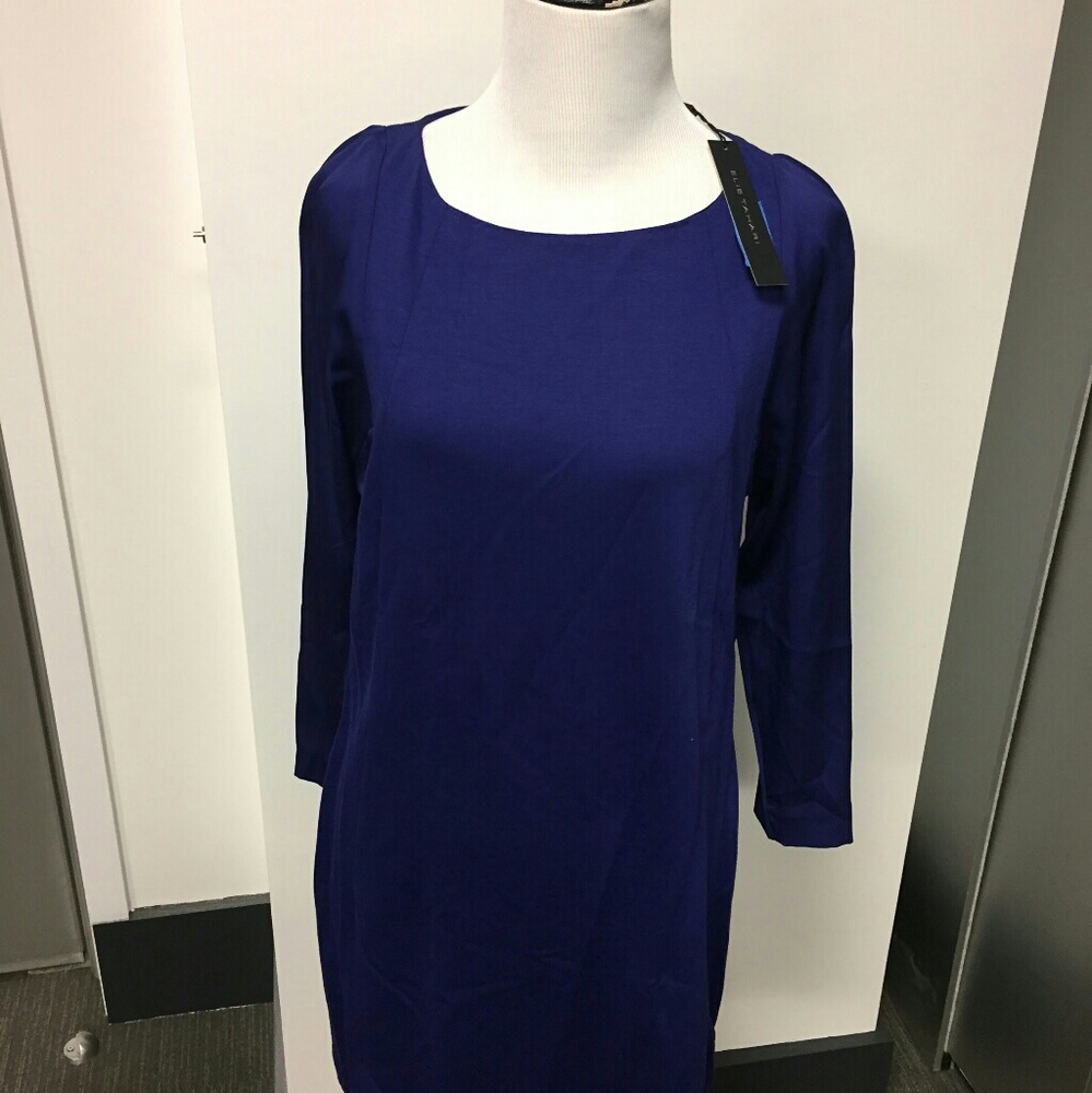 New w.Tags purple Elie Tahari XS long sleeve dress