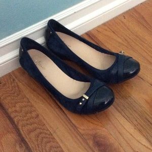 Cole Haan Monica wedge navy