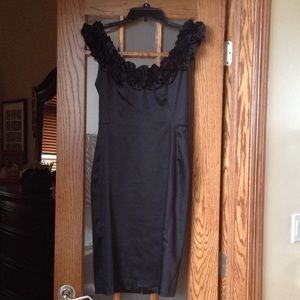 White House Black Market black cocktail dress