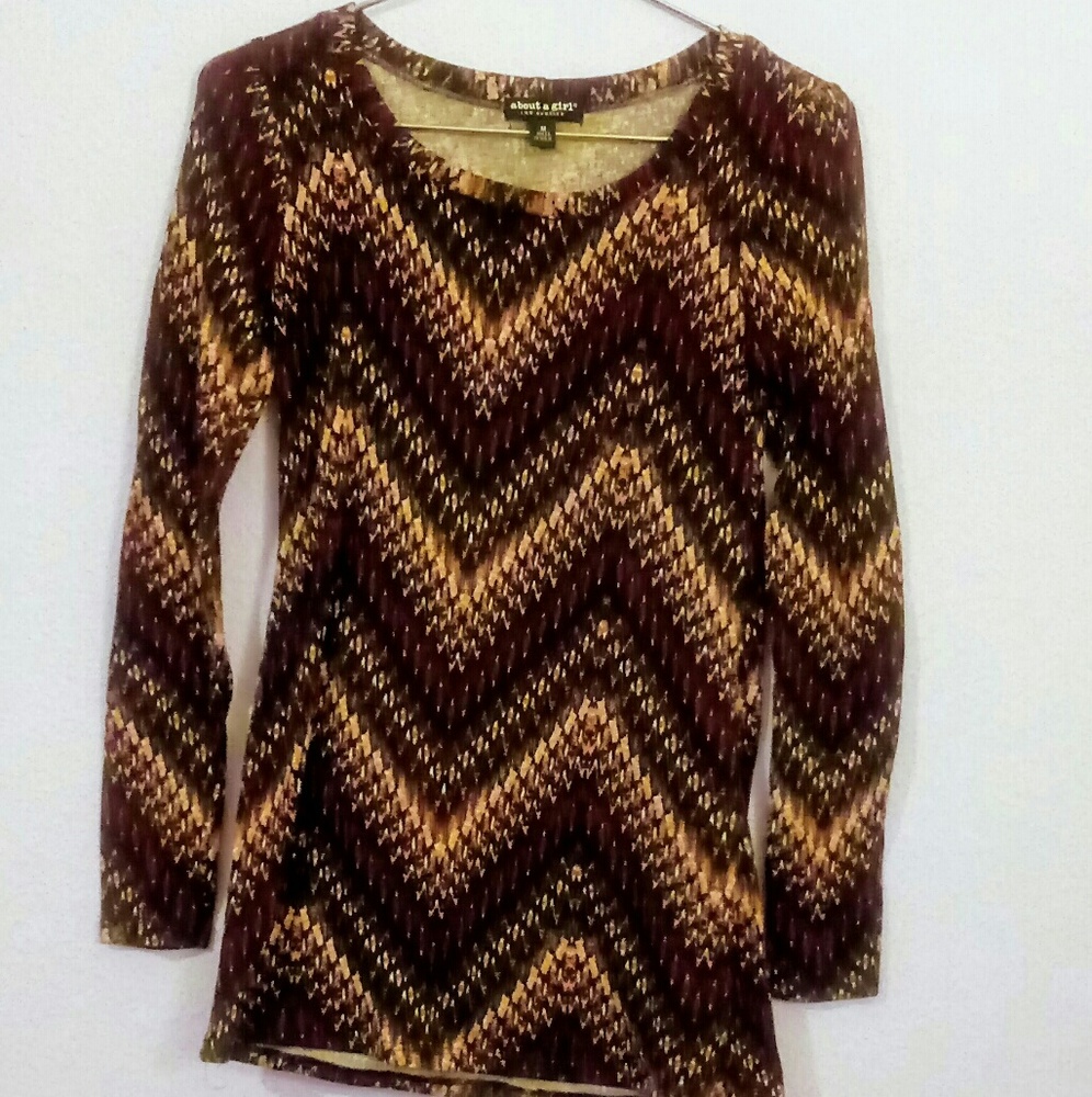 Chevron Shaping Tunic