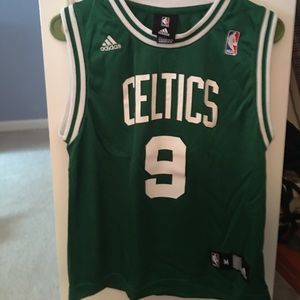 Celtics Jersey-size medium (10-12).