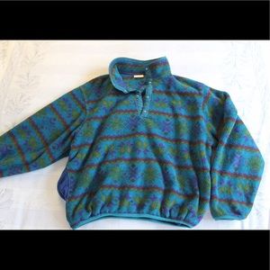 RETRO/VINTAGE LL BEAN FLEECE PULLOVER
