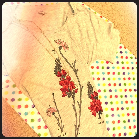 J. Crew Tops - XL J. Crew "Collector Tee"