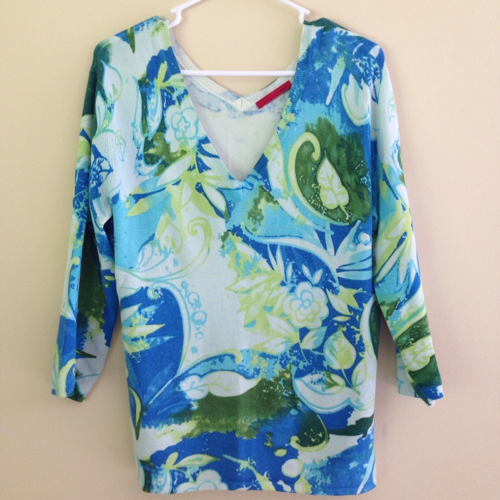 "Red" brand , super soft , summer sweater