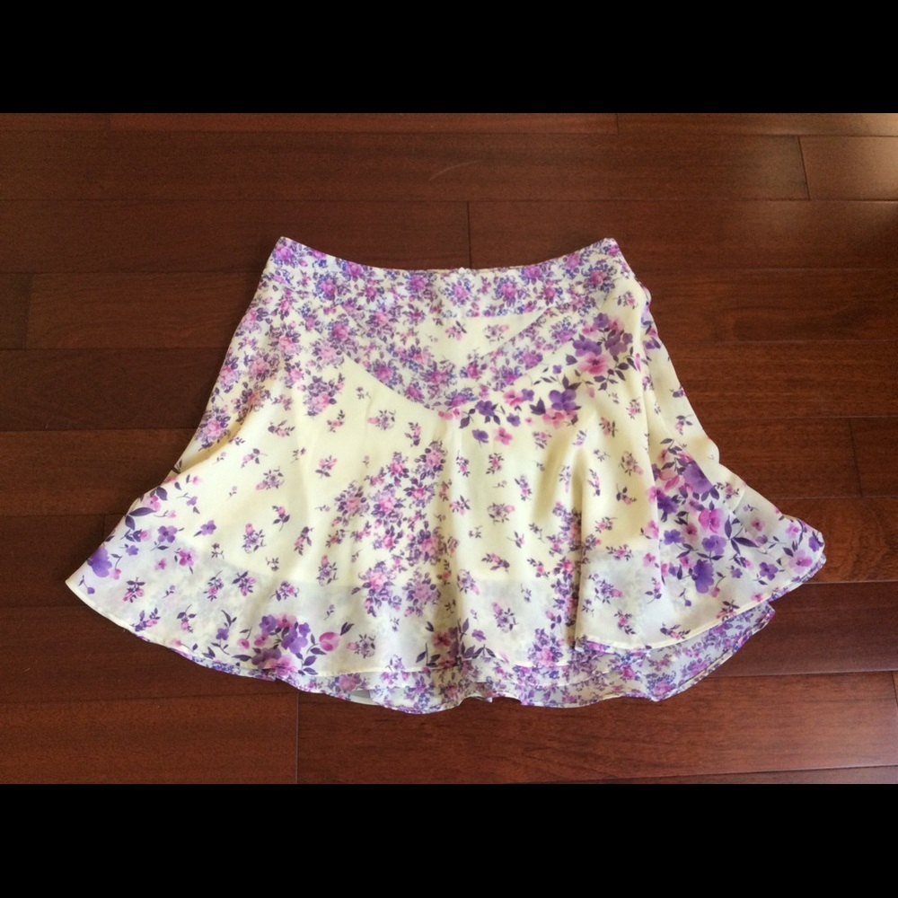 Floral skirt
