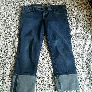 Ankle cuffed Jeans