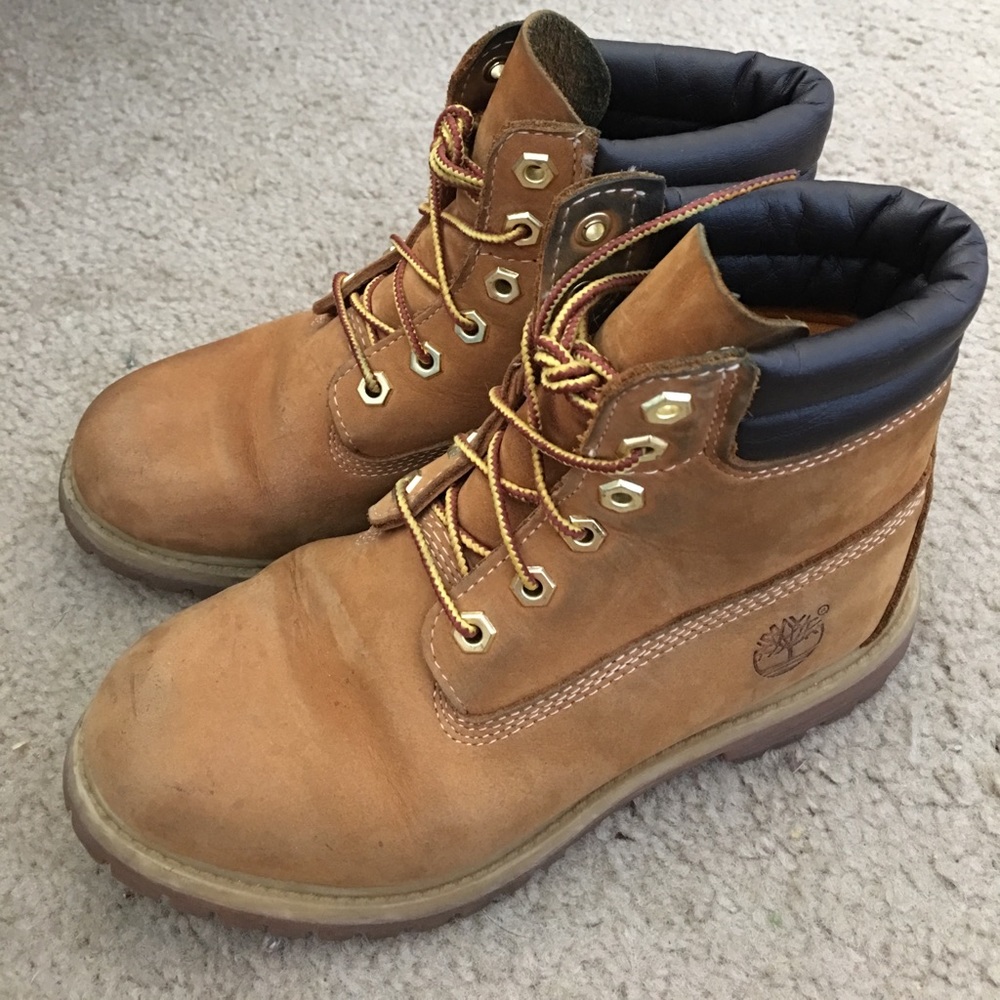 Worn Timberlands