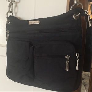 Baggallini Black Everything Crossbody Bag