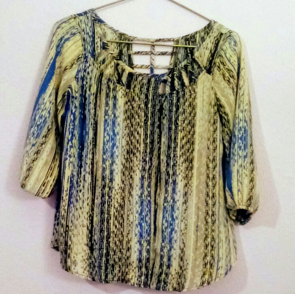 Flowy Multi-color Blouse