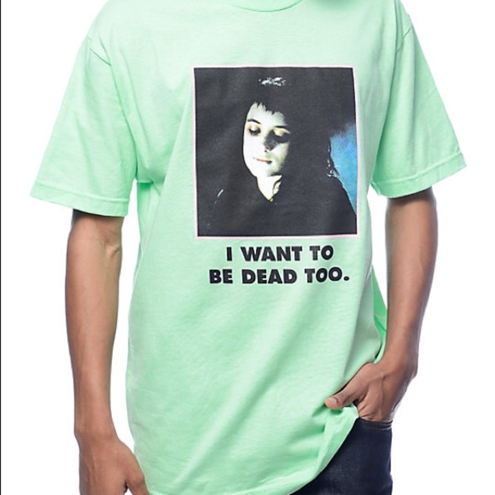flying coffin lydia deetz 'beetlejuice' shirt