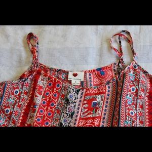 BOHO BABYDOLL STYLE SUNDRESS