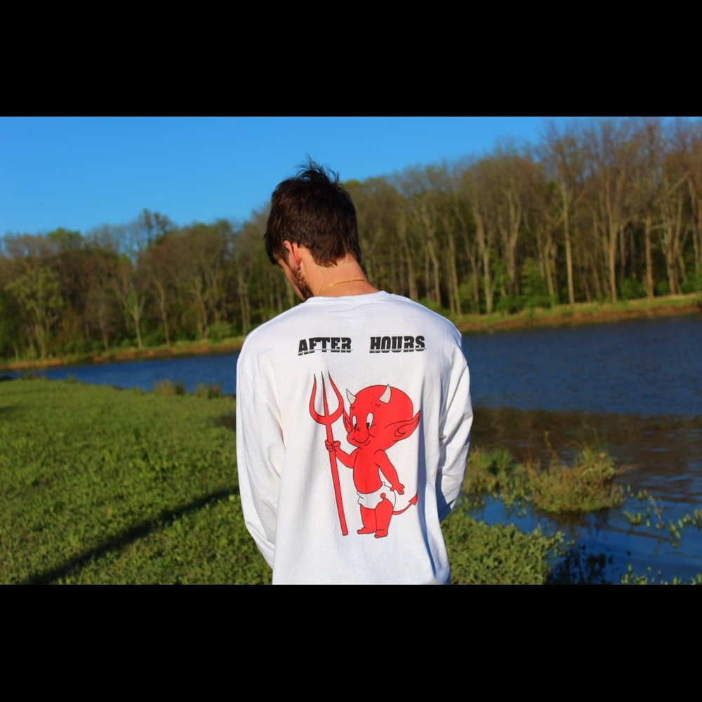 After Hours long sleeve T. Super soft material