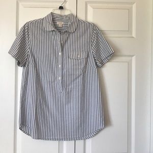 J crew chambray top