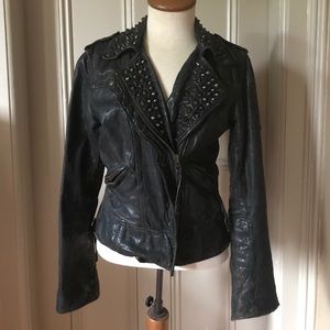 All Saints Leather Jacket