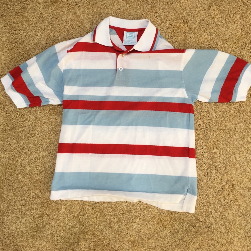 Old Skool Boys M (10-12) Polo Shirt (NWOT!)