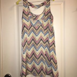 Aztec print summer dress