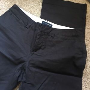 Banana republic dark brown/charcoal size 4 pant