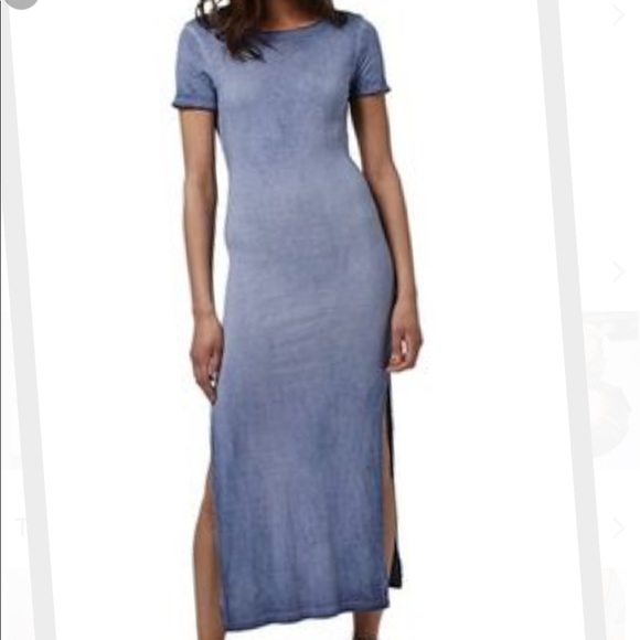 Topshop Dresses & Skirts - Top shop open back t shirt midi dress