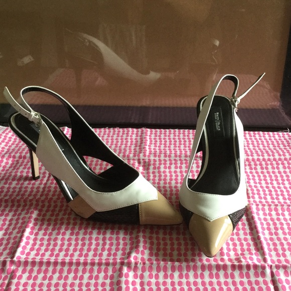 White House Black Market Slingback Pumps. Sz 10. - Picture 2 of 6