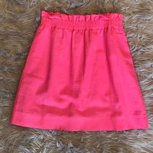 Neon Pink J Crew Skirt