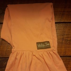 Matilda Jane peach ruffled pants EUC