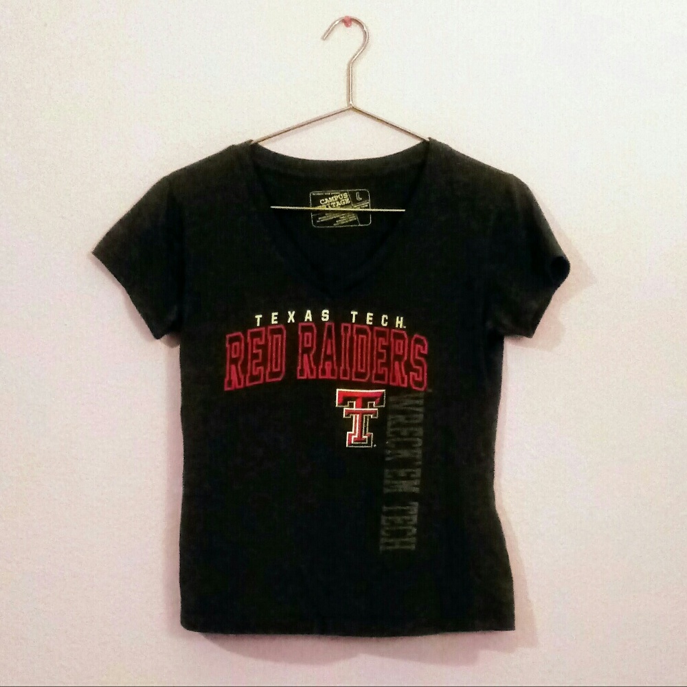 Texas Tech V-Neck Tee