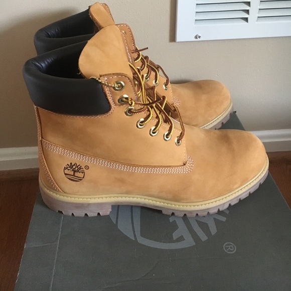 Timberland Nubuck Boots 6IN Wheat main image 4