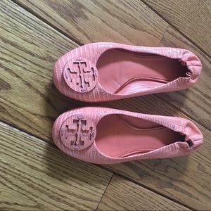Tory Burch Pink Flats