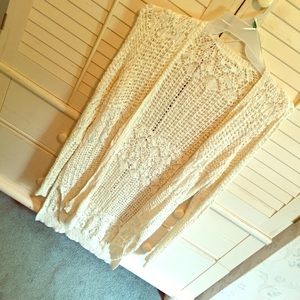 White cardigan! Never worn