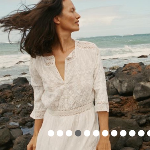 TRADED Provençal Dress in Salt - Picture 3 of 7