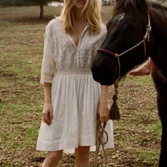 TRADED Provençal Dress in Salt - Picture 1 of 7