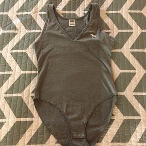 Gray bodysuit medium