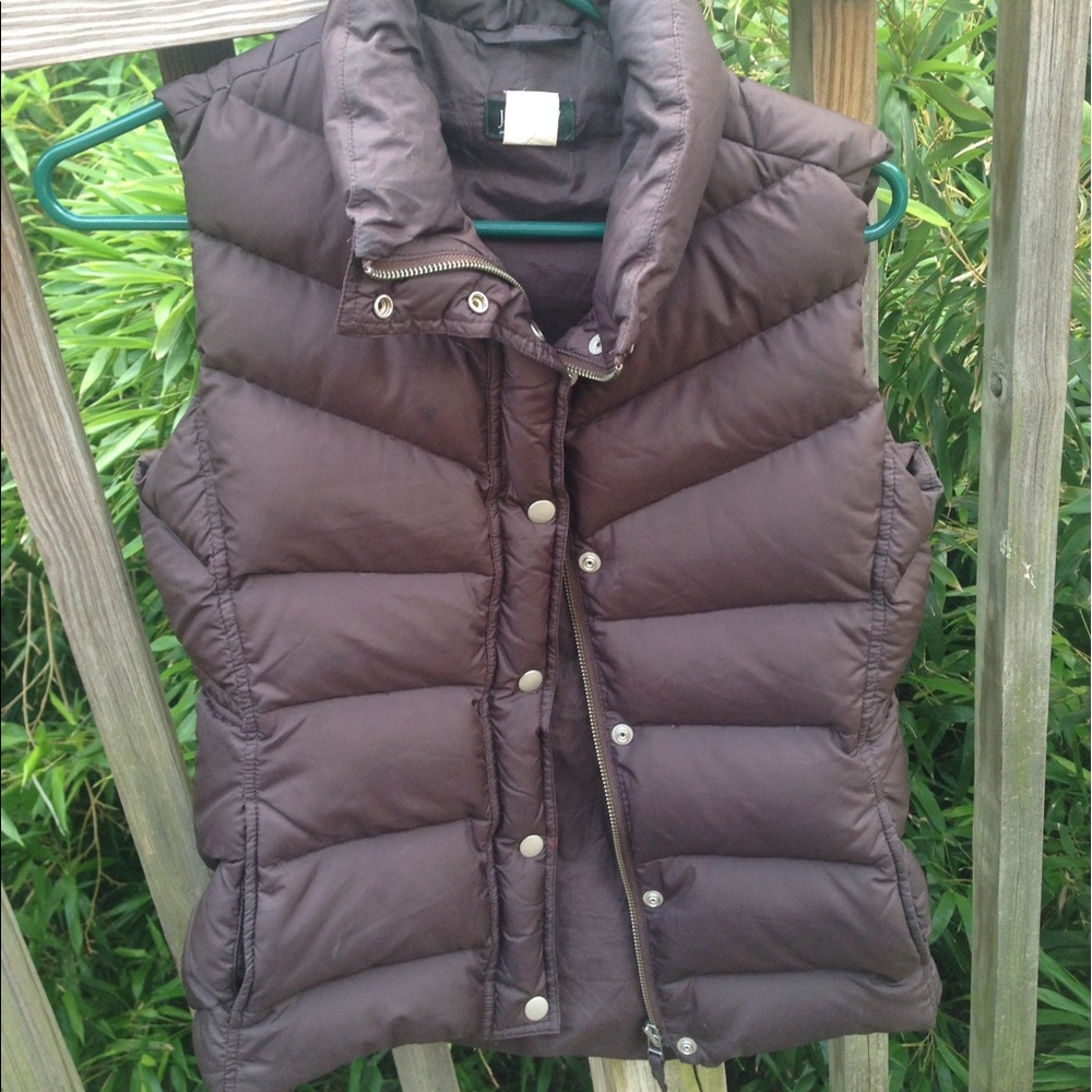 JCREW Down Bubble Vest