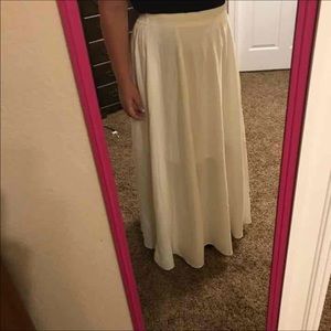 Pristine High Waisted Skirt